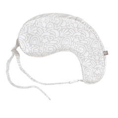Cream Retro Squiggles