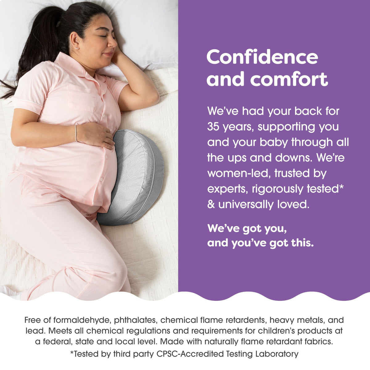 Pregnancy Support WedgePregnancy PillowBoppy